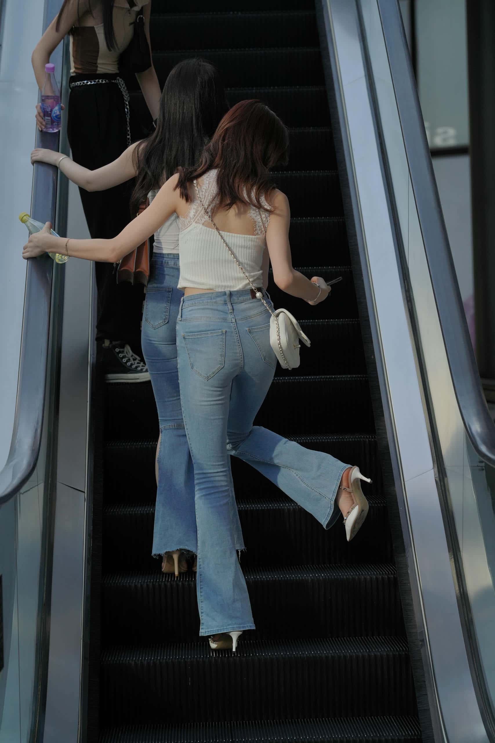 图片[2]-P0285 喇叭牛仔裤搭配【102P1V】1.72GB-素人网