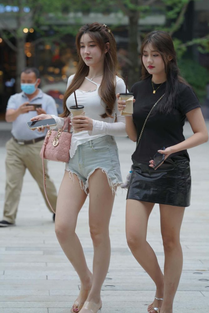 P0246 浅蓝色牛仔短裤姑娘【217P】2.87GB-素人网