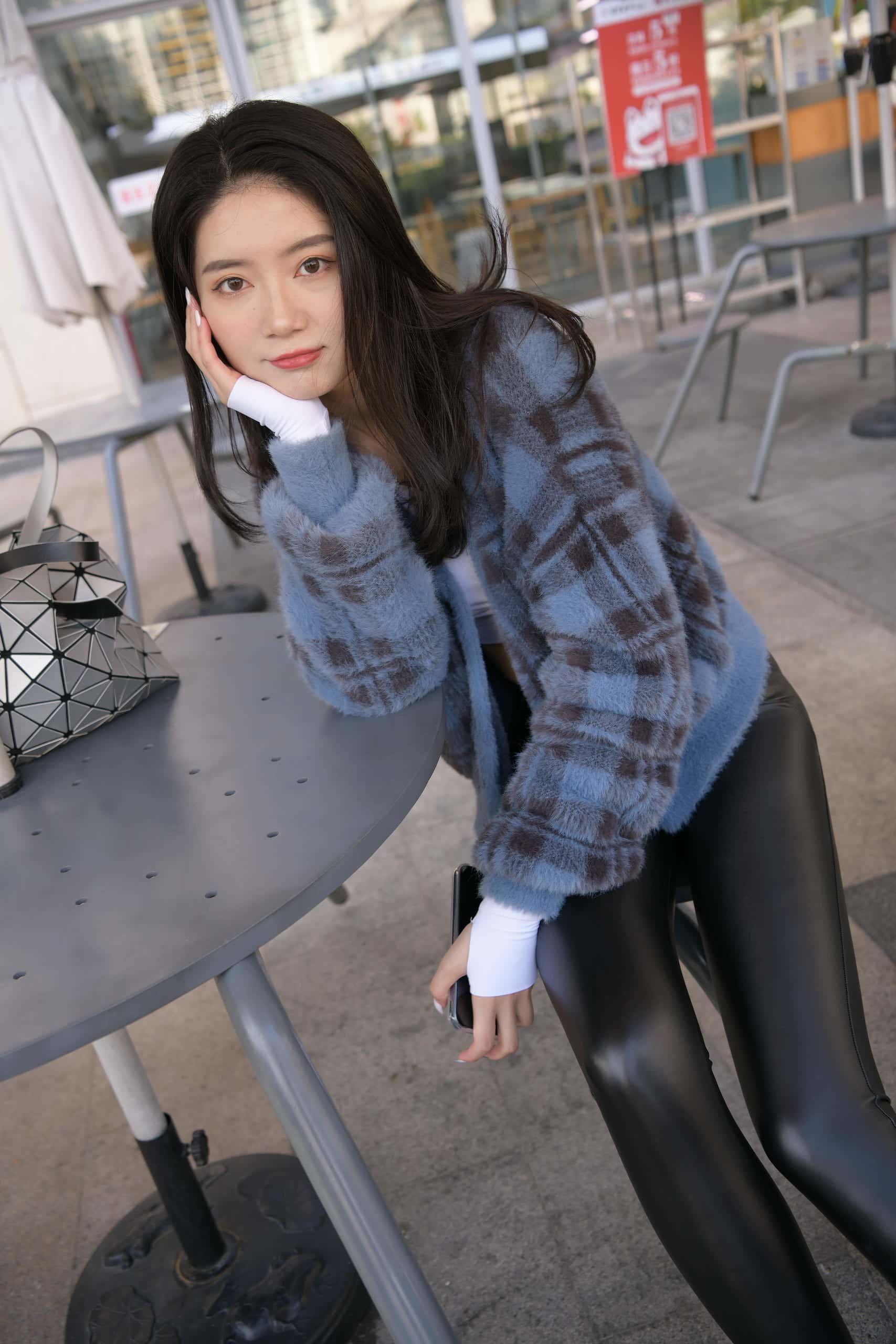 图片[3]-P0275 穿黑色皮裤的清纯女孩【415P1V】18.1GB-素人网