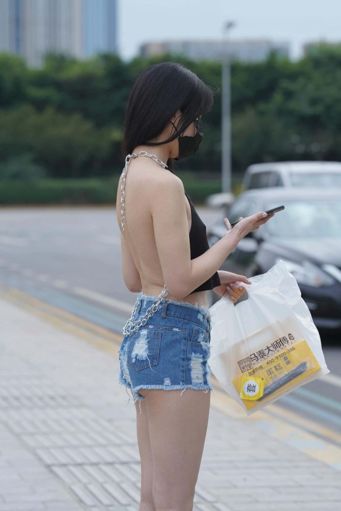 P0279 露背热裤穿搭【582P】13.0GB-素人网