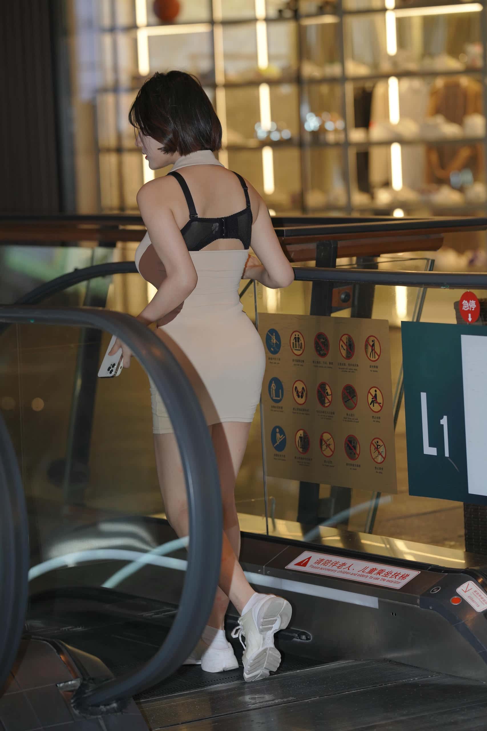 图片[3]-P0300 甜美短发女郎【115P1V】1.65GB-素人网