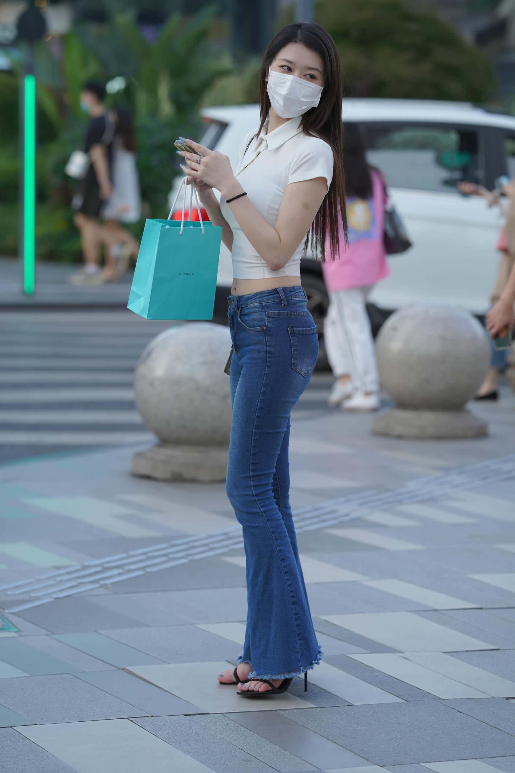 图片[2]-P0304 牛仔裤长腿美女【207P】2.59GB-素人网