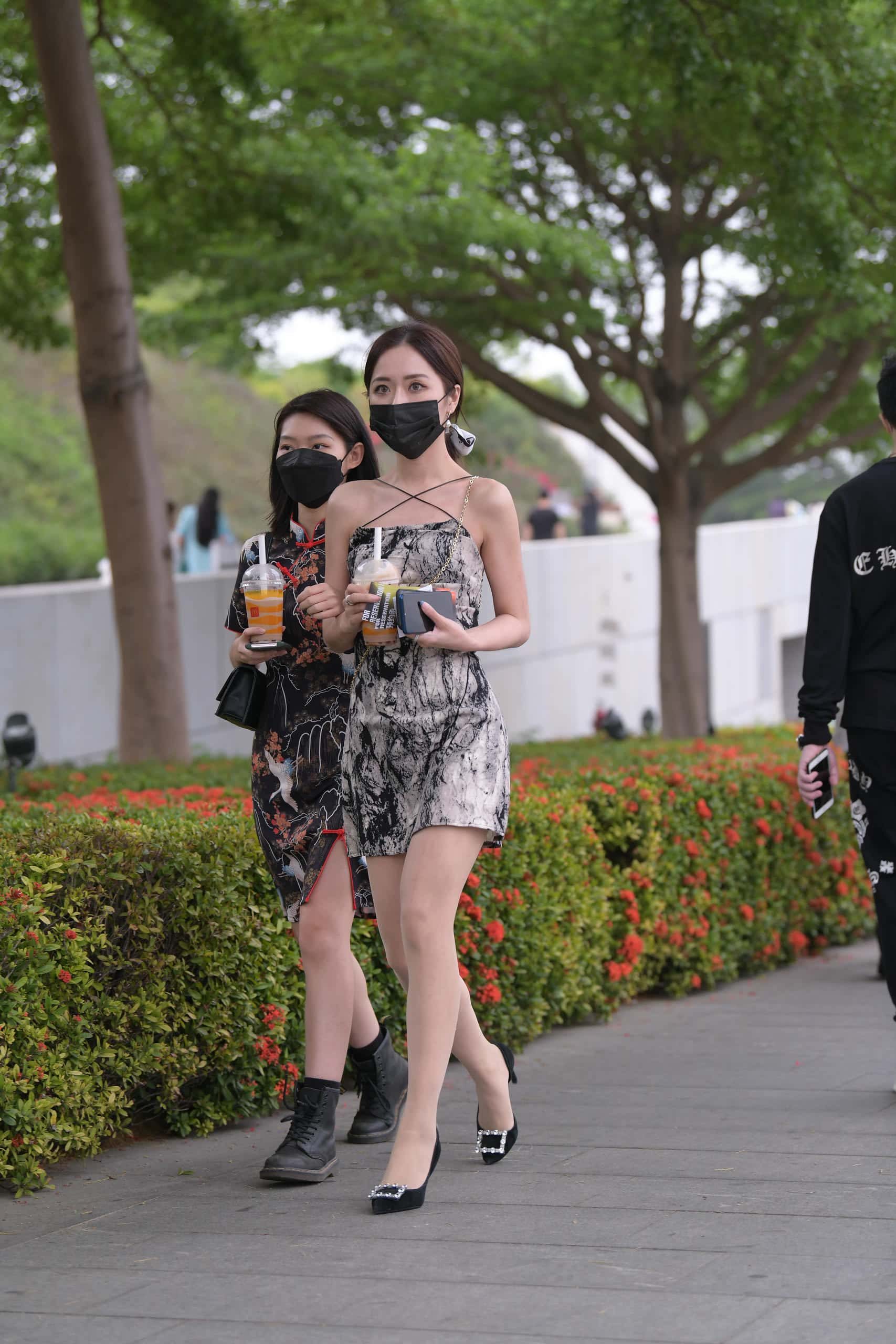 图片[3]-P0311 泼墨风吊带裙【121P】2.59GB-素人网