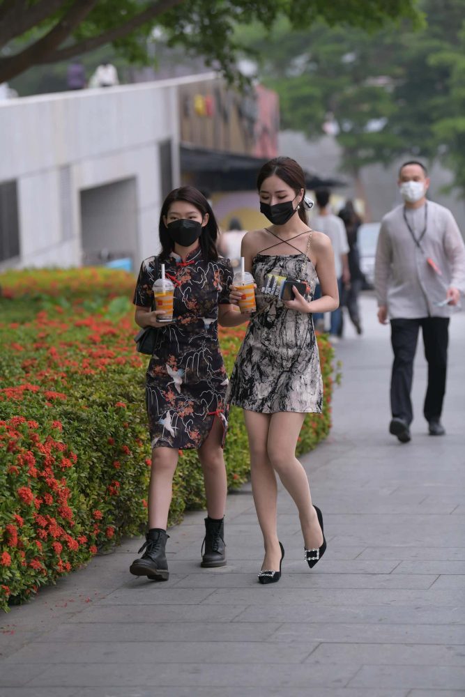 P0311 泼墨风吊带裙【121P】2.59GB-素人网